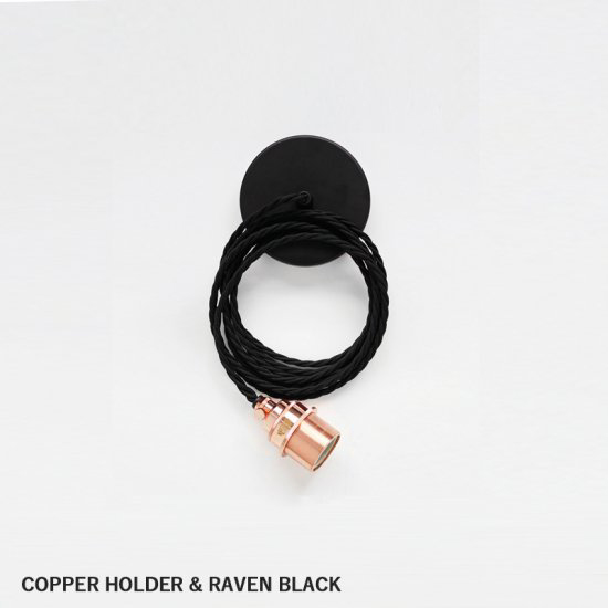 COPPER HOLDER RAVEN BLACK